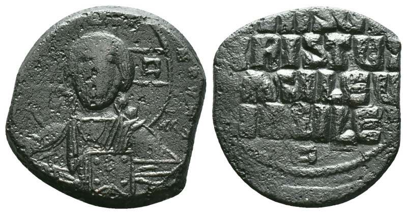 Anonymous. Class A2. Time of Basil II and Constantine VIII (1020-1028). AE folli...