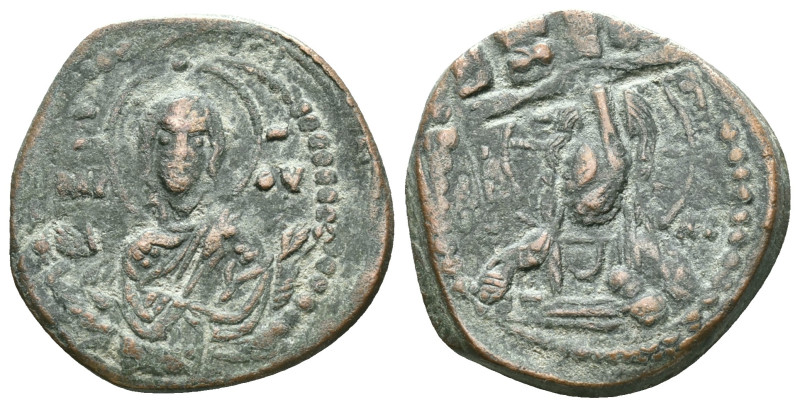 Byzantine Coins AE Reference: Condition: Very Fine

Weight: 11,1 gr. Diameter:...
