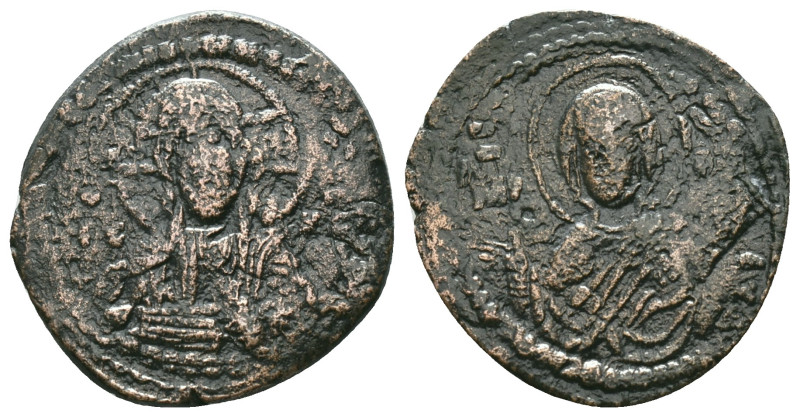 Anonymous Follis, Class G. Romanus IV, AD 1068-1071. AE, Follis. Constantinople....
