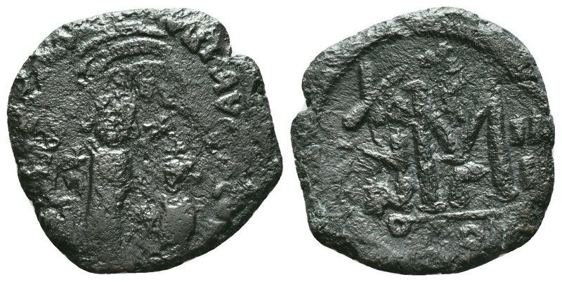 Byzantine Coins AE Reference: Condition: Very Fine

Weight: 7,99 gr. Diameter:...