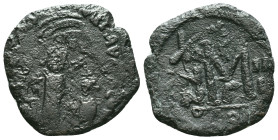 Byzantine Coins AE Reference: Condition: Very Fine

Weight: 7,99 gr. Diameter: 25,9 mm
