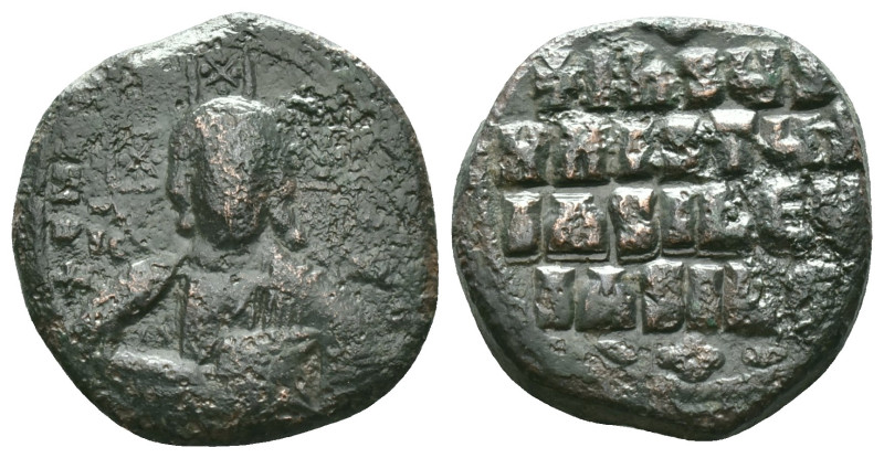 Anonymous. Class A2. Time of Basil II and Constantine VIII (1020-1028). AE folli...