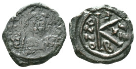 Byzantine Coins AE Reference: Condition: Very Fine

Weight: 4,96 gr. Diameter: 20,9 mm
