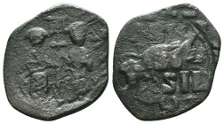 Byzantine Coins AE Reference: Condition: Very Fine

Weight: 7,06 gr. Diameter: 28,3 mm