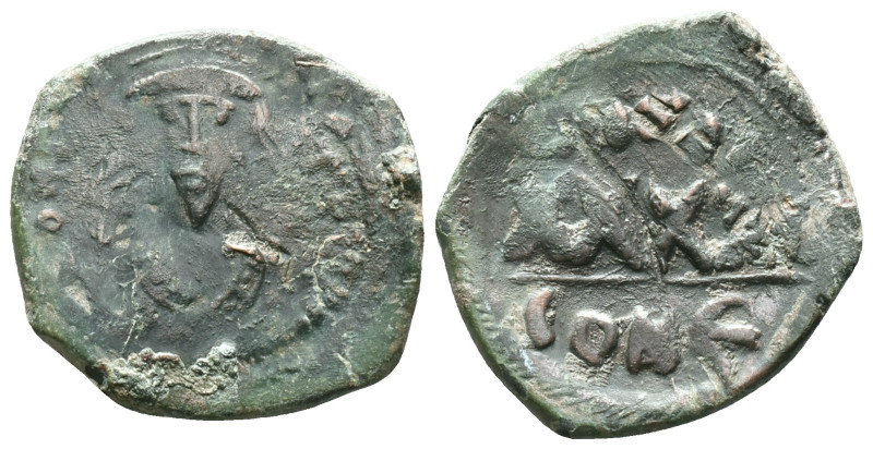Byzantine Coins AE Reference: Condition: Very Fine

Weight: 11,2 gr. Diameter:...