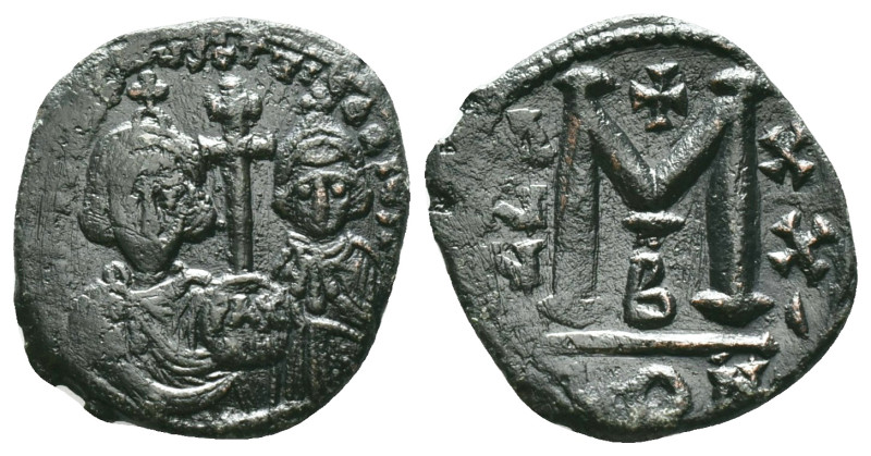 Byzantine Coins AE Reference: Condition: Very Fine

Weight: 3,94 gr. Diameter:...