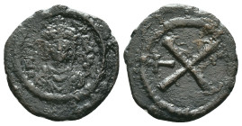 Byzantine Coins AE Reference: Condition: Very Fine

Weight: 3,99 gr. Diameter: 20,8 mm