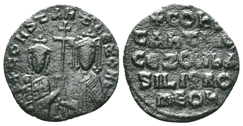 Byzantine Coins AE Reference: Condition: Very Fine

Weight: 3,68 gr. Diameter:...