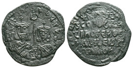 Byzantine Coins AE Reference: Condition: Very Fine

Weight: 5,59 gr. Diameter: 28,8 mm