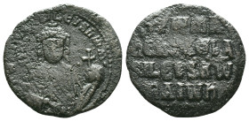 Byzantine Coins AE Reference: Condition: Very Fine

Weight: 5,48 gr. Diameter: 25,9 mm