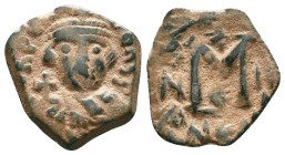 Arab - Byzantine Coins, 7th - 13th Centuries "Repatinated" Reference: Condition: Very Fine

Weight: 4,72 gr. Diameter: 19,6 mm