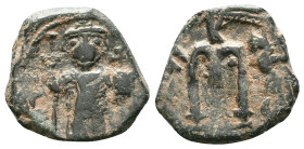 Arab - Byzantine Coins, 7th - 13th Centuries Reference: Condition: Very Fine

Weight: 3,33 gr. Diameter: 19,0 mm