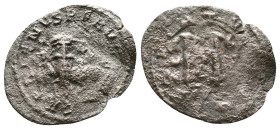 Arab - Byzantine Coins, 7th - 13th Centuries Reference: Condition: Very Fine

Weight: 2,10 gr. Diameter: 23,9 mm