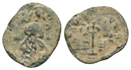 Arab - Byzantine Coins, 7th - 13th Centuries Reference: Condition: Very Fine

Weight: 1,21 gr. Diameter: 18,5 mm