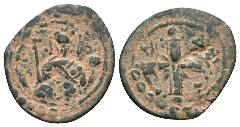 Crusaders Coins Ae, Circa 1095 - 1271 AD, "Repatinated" Reference: Condition: Ve...