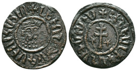 ARMENIA.Levon I.1198-1219 AD.AE Tank.Sis mint. Reference: Condition: Very Fine

Weight: 6,66 gr. Diameter: 27,7 mm