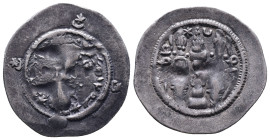 SASANIAN KINGS. AD 631 - 638. AR Drachm Reference: Condition: Very Fine

Weight: 4,0 gr. Diameter:31,3 mm
