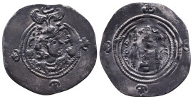 SASANIAN KINGS. AD 631 - 638. AR Drachm Reference: Condition: Very Fine

Weight: 4,12 gr. Diameter: 31,0 mm
