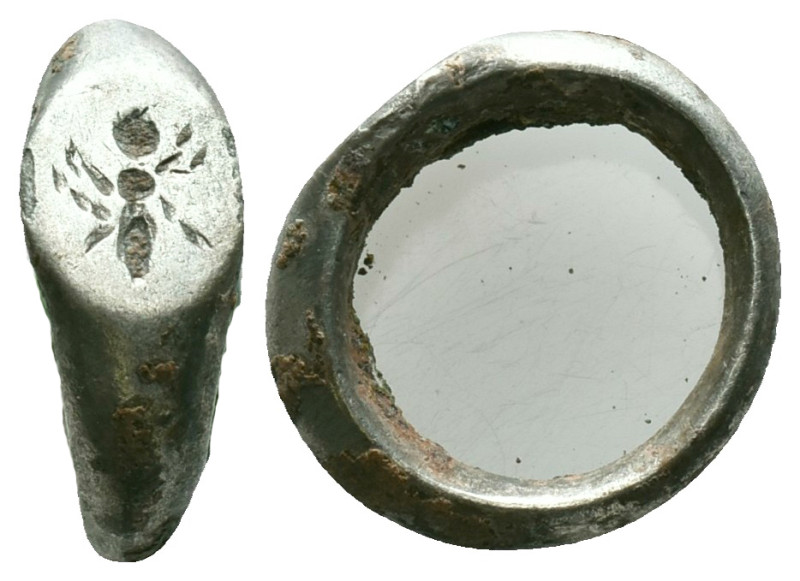 Ancient Silver Ring, AR Reference: Condition: Very Fine

Weight: 3,70 gr. Diam...