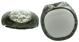 Ancient Silver Ring, AR Reference: Condition: Very Fine

Weight: 8,57 gr. Diameter: 21,7 mm