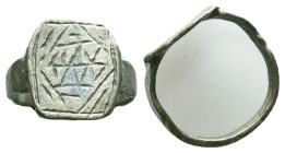 Ancient Silver Ring, AR Reference: Condition: Very Fine

Weight: 1,89 gr. Diameter: 15,2 mm