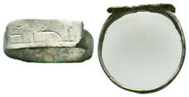 Ancient Silver Ring, AR Reference: Condition: Very Fine

Weight: 1.86 gr. Diameter: 19.1 mm