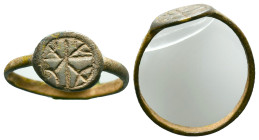 Ancient Silver Ring, AR Reference: Condition: Very Fine

Weight: 2,09 gr. Diameter: 22,7 mm