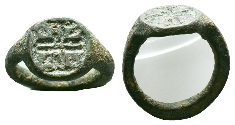 Ancient Silver Ring, AR Reference: Condition: Very Fine

Weight: 2,45 gr. Diam...