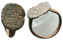 Ancient Roman Bronze Ring , circa 1st - 3rd AD. Reference: Condition: Very Fine

Weight:2.66 gr. Diameter: 16.1 mm