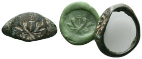 Ancient Roman Bronze Ring , circa 1st - 3rd AD. Reference: Condition: Very Fine

Weight:3.66 gr. Diameter: 18.9 mm