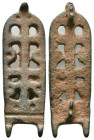 Ancient Roman military / legionary Belt Buckle c. 1st-3rd century AD. Reference: Condition: Very Fine

Weight: 5,12 gr. Diameter: 41,4 mm