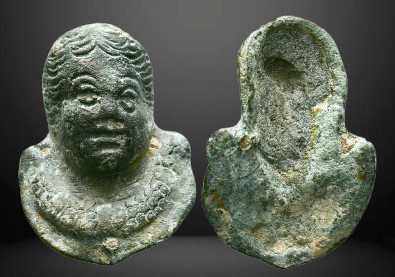 Ancient Roman bronze applique , 1st - 2nd Century A.D Reference: Condition: Very...