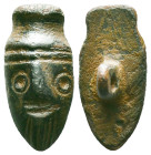 ANCIENT ROMAN BRONZE APPLIQUE.(1ST-3RD CENTURY).Ae. Reference: Condition: Very Fine

Weight: 6,69 gr. Diameter: 24,4 mm
