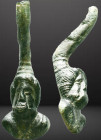 A bronze applique of a man Circa, 1st - 2nd Century, AD. Reference: Condition: Very Fine

Weight: 44.7 gr. Diameter: 62.5 mm