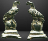 Ancient Roman military / legionary Eagle c. 1st-3rd century AD. Reference: Condition: Very Fine

Weight: 21,3 gr. Diameter: 37,1 mm