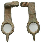 Ancient Roman Bronze Door Key Reference: Condition: Very Fine

Weight: 9,02 gr. Diameter: 40,3 mm