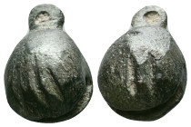 Ancient Roman Theatre Bell, 1st - 2nd Century A.D Reference: Condition: Very Fine

Weight: 37.1 gr. Diameter: 104.1 mm