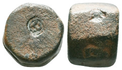 Byzantine Commercial Weights , Ae Reference: Condition: Very Fine

Weight: 21,0 gr. Diameter: 15,3 mm