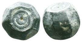 Byzantine Commercial Weights , Ae Reference: Condition: Very Fine

Weight: 14,3 gr. Diameter: 14,7 mm