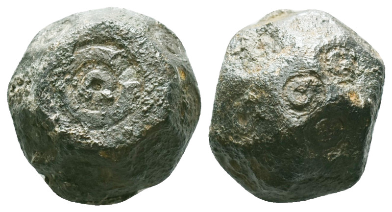 Byzantine Commercial Weights , Ae Reference: Condition: Very Fine

Weight: 28,...