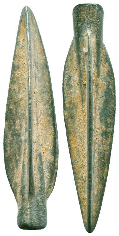 Ancient Arrow Heads, Ae Bronze, Reference: Condition: Very Fine

Weight: 6,72 ...