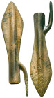 Ancient Arrow Heads, Ae Bronze, Reference: Condition: Very Fine

Weight: 7,02 gr. Diameter: 54,1 mm