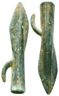 Ancient Arrow Heads, Ae Bronze, Reference: Condition: Very Fine

Weight: 5,79 gr. Diameter: 43,8 mm