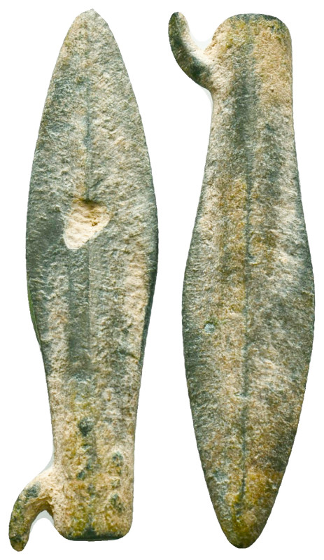 Ancient Arrow Heads, Ae Bronze, Reference: Condition: Very Fine

Weight: 5,73 ...