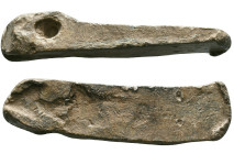 Ancient Bronze Axe Head Reference: Condition: Very Fine

Weight:41.3 gr. Diameter: 56.5 mm