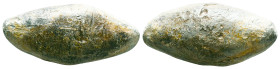GREEK PB SLING BULLET. (CIRCA 4TH-1ST CENTURY BC). Reference: Condition: Very Fine

Weight: 49,5 gr. Diameter: 36,4 mm
