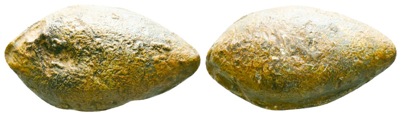 GREEK PB SLING BULLET. (CIRCA 4TH-1ST CENTURY BC). Reference: Condition: Very Fi...