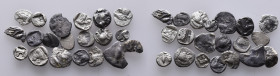 Lot of 20 Silver Obols(SOLD AS SEEN,NO RETURN.) Reference: Condition: Very Fine

Weight gr. Diameter: mm
