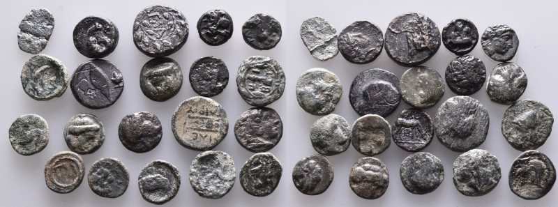 Lot of 20 Obols(SOLD AS SEEN,NO RETURN.) Reference: Condition: Very Fine

Weig...