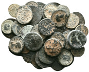 Lot of 50 Mixed Ancient Coins (SOLD AS SEEN,NO RETURN.) Partially repatinated

Weight gr. Diameter: mm